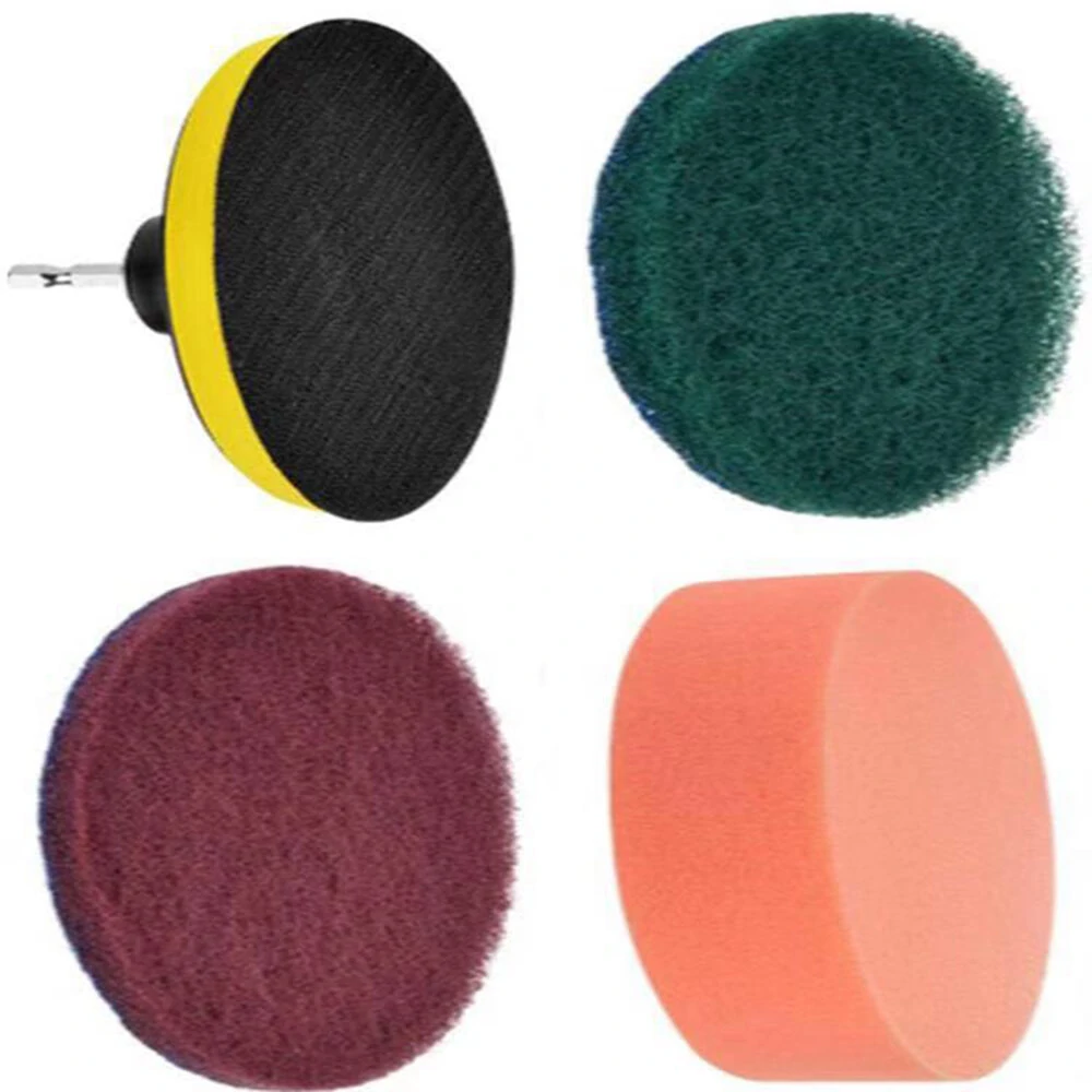 (image for) 25PC/SET Electric Drill Brushes Brush Attachable for Cleaning Pool Tile Flooring Brick Ceramic Marble Grout Bathroom Car